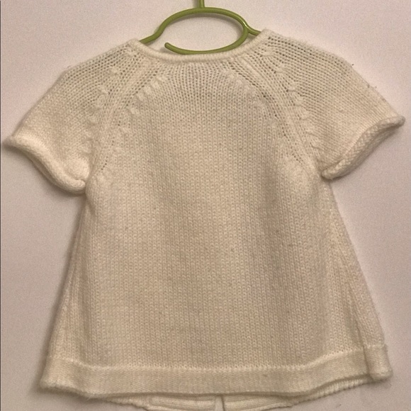 Knitted Fashion Girls Short Sleeve Sweater - Picture 2 of 3